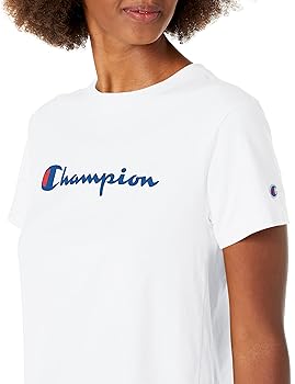 SOPH. Champion BASICTEE L白新品未使用25SS Champion womens Classic Tee, Script Logo T Shirt, White